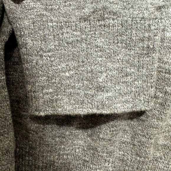 American Eagle Sweater Cotton Tight Knit Long Sleeve V-Neck Beige Mens size XL - Picture 4 of 7